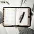 Field Journal Refill | Fountain Pen-Friendly Tomoe River Paper | Versatile A5 Notebook with Soft Brown Cover for Travelers, Work, School, and Jour...
