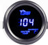 2" 52mm Black Car Auto Digital Blue LED Light Water Temp Fahrenheit F LED Gauge...
