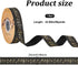 48 Yards Musical Note Ribbon, Black Polyester Musical Notes Craft Ribbon Single Face Hot Stamping Satin Ribbon for Gift Packaging Party Decoration...
