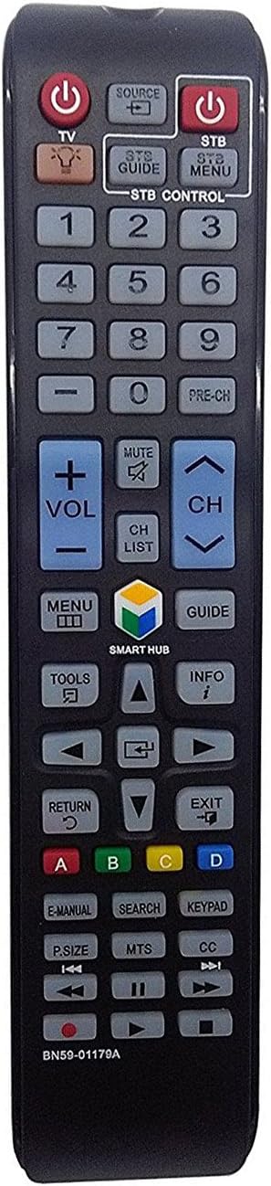 BN59-01179A Replace Backlight Remote Control for Samsung LCD LED Smart TV...