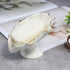 Soap Dish Ceramic White Lotus Leaf Shape Soap Holder Self Draining Soap Dish Waterfall Slot Sponge Holder Bathroom Accessories for Bathroom, Kitch...