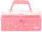 Funtopia Plastic Art Box for Kids - Portable Multi-Purpose Storage Box for Toys, Crafts, Art Supplies - Pink...