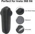HUAYUWA Portable Travel Carrying Case Storage Bag Compatible for Insta360 X4 Action Camera Waterproof Mini Protective Case Hard PU Shell Box Acces...