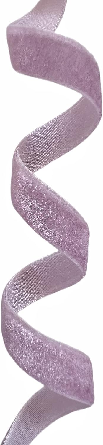 Vintage Lavender Velvet Ribbon, 3/8 Inch X 25Yd...