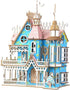 NWFashion Wooden Dream Dollhouse DIY Kits 3D Puzeele for Christmas Party Halloween House (Color Dream House)...