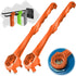 Drum Wrench 2Packs, Aluminum Gallon Bung Wrench Barrel Dung Wrench Drum Opener Tool for Opening 10 15 20 30 50 55 Gallon Drum, Fits 2 inch and 3/4...