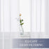 NICETOWN White Sheer Curtains 63 inch Length for Bedroom, Rod Pocket Translucent Voile Sheer Airy & Breathable Curtain Panels for Flat/Apartment, ...