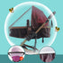 Durable Baby Mosquito Net (2 Pack) - Perfect Bug Net for Strollers, Bassinets, Cradles, Playards, Pack N Plays and Portable Mini Crib (Coffee)...