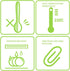 uxcell Silicone Dinner Spoon Table Spoon Dessert Spoon Utensils for Kitchen Restaurant Green...