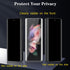 2 Pack Designed for Galaxy Z Fold 3 Privacy Screen Protector, Anti-peep 1PCS Outside Screen Protector +1PCS Inside Screen Protector Soft Film Scra...