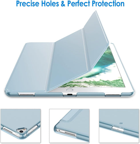 JETech Case for iPad Pro 12.9 Inch (1st and 2nd Generation, 2015 and 2017 Model), Auto Wake/Sleep (Light Blue)...