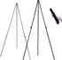 MasterVision Instant Easel, 61.5" High, Black, Steel, Lightweight...