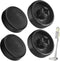 4 Pack Upgraded Replacement Wheel for Ryobi Cordless Stick Vacuum 18v One+ Hp & 18v One+ PCL720K, PBLSV716K, Replacement Cordless Vacuum Cleaner W...