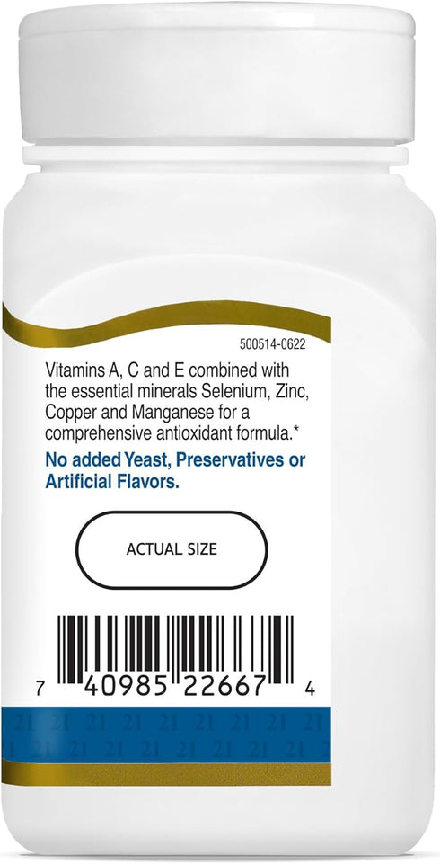 21st Century Ace Antioxidant Tablets, 75Count...
