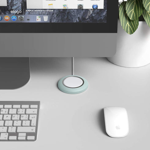 elago Charging Pad Compatible with MagSafe Charger, Compatible with iPhone 15, 14, 13, 12 Models, AirPods Pro & AirPods 3 - Magnetic Charger Holde...