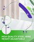 Adjustable 2- wire Cake Slicer Leveler Small Cake Cutter Slicer for Leveling Tops of Layer Cakes Professional Baking Tool with Stainless Steel Wir...
