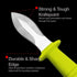 DRAGONFRUITEE Oyster Shucking Knife, Commercial Grade Clam and Shellfish tool With Ergonomic Grip And Anti-Slip Handle, Good For Home Restaurant K...