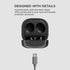 VRS Design Compatible Galaxy Buds Case - Full Body Shockproof Hard Shell Cover (Modern-Sand Stone)...