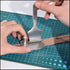 Leather Sewing Aid Tool, Constructed from Durable Stainless Steel, Serves as a Guide for Precise Punching, Equivalent to a Diamond Lace Chisel or ...