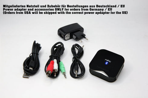 HomeSpot NFC-Enabled Bluetooth Audio Receiver for Sound System...