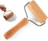 Lasenersm 1 Piece 9.5cm Wide Wooden Pastry Pizza Roller - Brayer Wooden Rolling Pin for Baking, Ceramic, 5D Diamond-Paint Art...