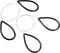 Clay Cutters Wire Steel Wire Clay Cutter Cutting Pottery Tools Cut Off Tools for Clay Artists with Black Handle Pottery Wheel Wire Tools 2 Pcs...