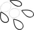 Clay Cutters Wire Steel Wire Clay Cutter Cutting Pottery Tools Cut Off Tools for Clay Artists with Black Handle Pottery Wheel Wire Tools 2 Pcs...
