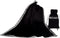 BLESSUME Altar Tarot Table Cloth Divination Wicca Square Velvet Cloth with Tarot Pouch Black...