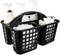 JiatuA Portable Shower Caddy Basket with Compartments Cleaning Supplies Organizer with Handle Plastic Storage Divided Tool Bin for Bathroom, Bedro...