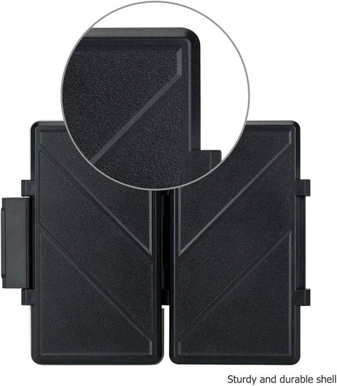 36 Slots Memory Card Case Holder Water-Resistant Keeper Wallet for 12 SD SDHC SDXC + 24 TF MSD MicroSD MicroSDHC MicroSDXC Memory Cards Storage Or...