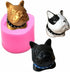 French Bulldog Dog Head Silicone Mold for Chocolate, Ice Cube, Fondant, Candle, Plaster, Mini Soap, Wax Crayon Melt, Cake Decorating...