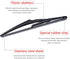 Replacement for Nissan Rogue 2014-2023, Pathfinder 2013-2018, Rear Windshield Wiper Arm Blade Set - OTUAYAUTO Factory OEM 287803JA0A...