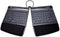 Clear Silicone Keyboard Cover Compatible with Kinesis Freestyle2 - Skin Protector for Split Keyboard - Anti-Dust, Waterproof, Easy to Clean for Ki...