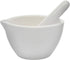 EISCO Porcelain Mortar & Pestle Set, 5oz (150ml) - Unglazed Grinding Surface - Excellent for Kitchen or Laboratory - Grinds Powdered Chemicals, He...