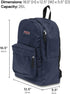 JanSport SuperBreak One Backpacks - Durable, Lightweight Bookbag with 1 Main Compartment, Front Utility Pocket with Built-in Organizer - Premium B...