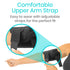 Vive Bicep Brace Compression Sleeve for Tendonitis - Upper Arm Tricep & Bicep Support Brace for Pain Relief - Comfortable, Lightweight, & Adjustab...