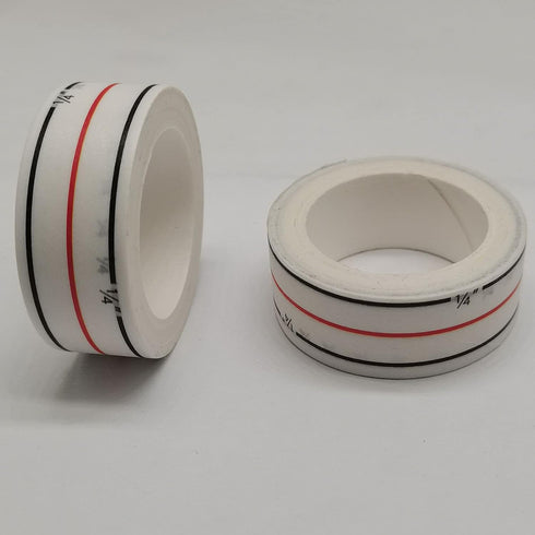 HONEYSEW Diagonal Seam Tapes Sewing Basting Tape for Sewing Straight Diagonal Seams Instruction Tool Seamingly Accurate Seam Guide for Sewing Mach...