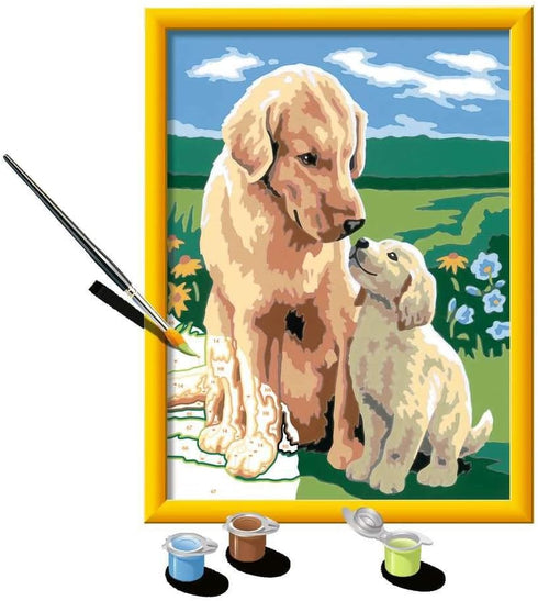 Ravensburger Motherly Love Paint by Numbers Kit for Kids - 20048 - Painting Arts and Crafts for Ages 7 and Up...