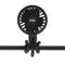 Nuby 3-Speed Stroller Fan with Adjustable Legs - Stroller Accessories - Baby Essentials for Travel - Black...