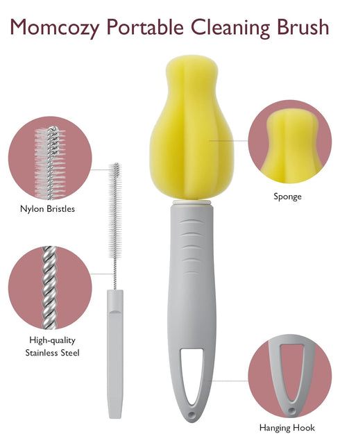 Momcozy Cleaning Brush Kit Compatible with Momcozy Wearable Breast Pump. Original M5 Replacement Accessories, 1 Pack...