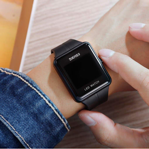 Gosasa Large Face LED Digital Watch Date Time 3Bar Waterproof Wristwatch Men Women Sports Watches …...