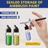OPHIR Brand Box of 1.06-Ounce, 30ML Plastic Bottles Jars Lid Adapter Dual-Action Siphon Feed Accessories with 10x Rubber Caps, Works with Dual Act...