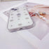 Phone Case for iPhone 15 Plus 14 Plus Clear Glitter Cute Bow Knot Aesthetic Girly Phone Case with Phone Charms Chain Bracelet Soft Protective Cove...