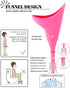 Female Urination Device with Cup, Female Urinals Portable Pee Funnel for Women - Standing Up to Pee Anywhere, Womens Pee Funnel Camping/Hiking Gea...