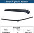 Rear Wiper Arm and Blade Set for BMW X5 X5M E70 2007-2013, Rear Windsheild Wiper Replacement for Back Windshield Window, OE: 61627161029...