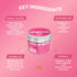 100% Natural Tinted Lip Butter Sleeping Lip Mask, Clean Petroleum free Lip Moisturizer and Conditioner for Dry Lips. Intensive Lip Balm and Lip Th...