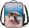 Sea Turtle Insulated Lunch Bag for School Work Office Picnic Ocean Hawaii Tote Lunch Box Containers for Adults and Kids Compact Reusable Cooler Ba...