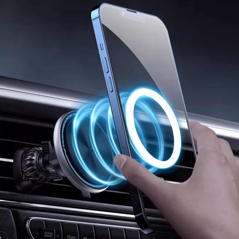 6 Pack Universal Metal Rings Sticker Compatible with MagSafe Magnetic Wireless Charger iPhone 13 12 Pro Mini Max, Ultra-Thin Car Charger Conversio...