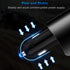LIHAN Cigarette Lighter Socket Adapter, Car Charger QC3.0, 12V/24V Outlet Plug Splitter with Multi USB Ports, Voltmeter Compatible for iPhone, Gal...