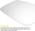 X AUTOHAUX Car Rearview Left Driver Side Mirror Glass Replacement W/Backing Plate Heated White Glass for BMW 2 3 4 5 6 7 Series M F20 F22 F30 F32 ...
